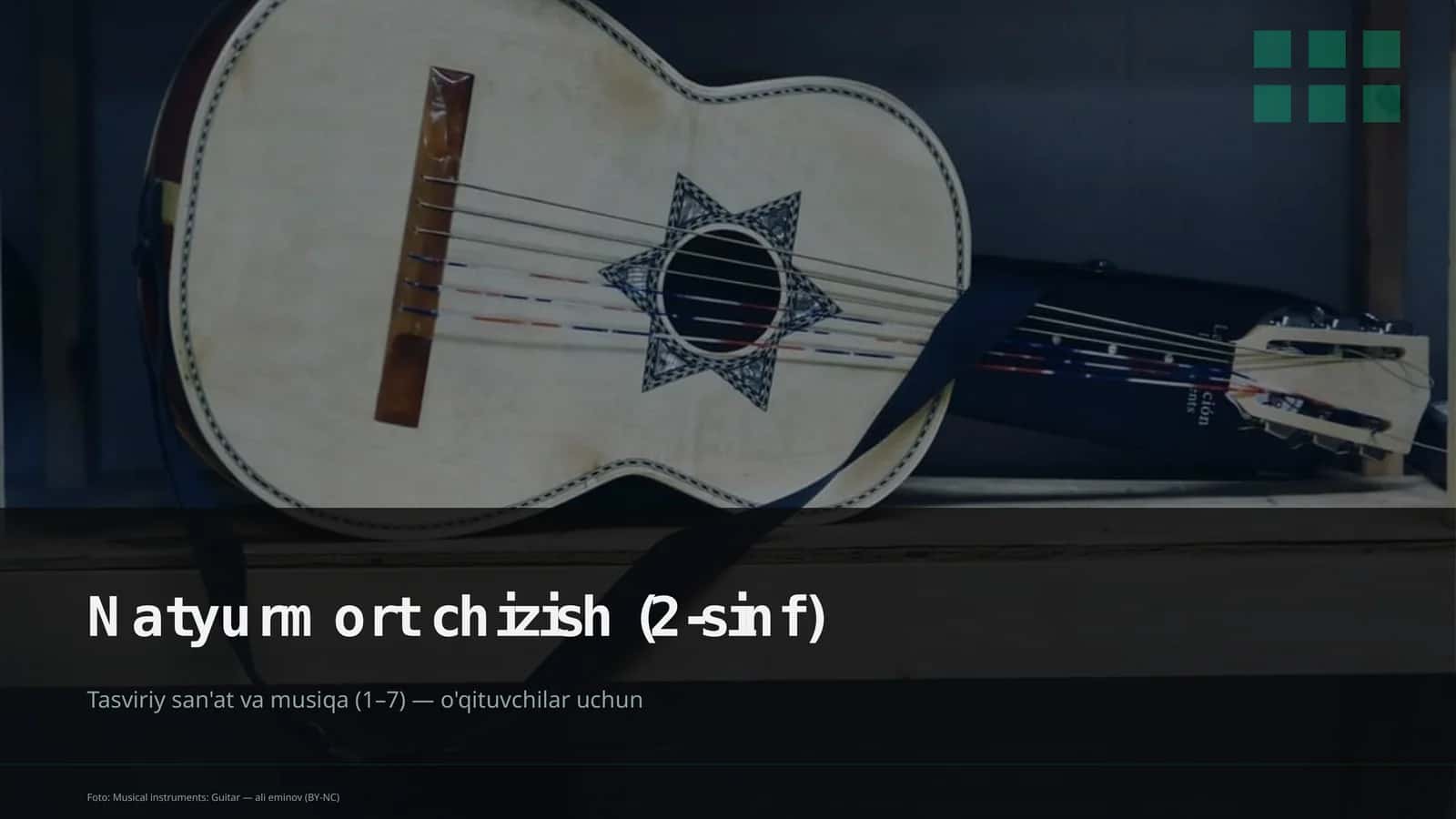 Natyurmort chizish (2-sinf)