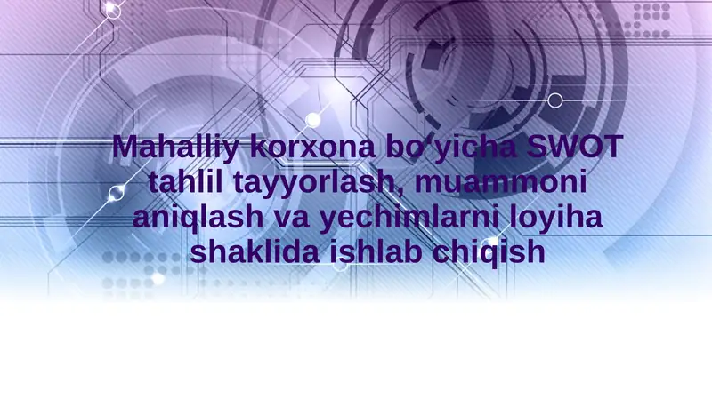 SWOT tahlil