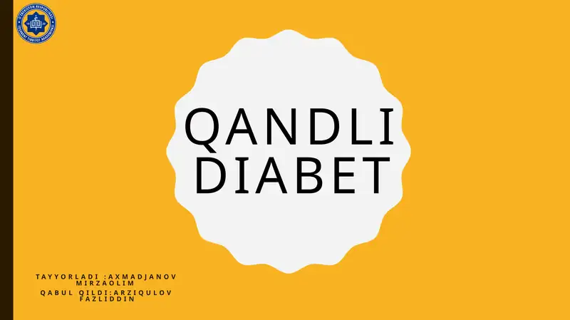 Qandlidiabet