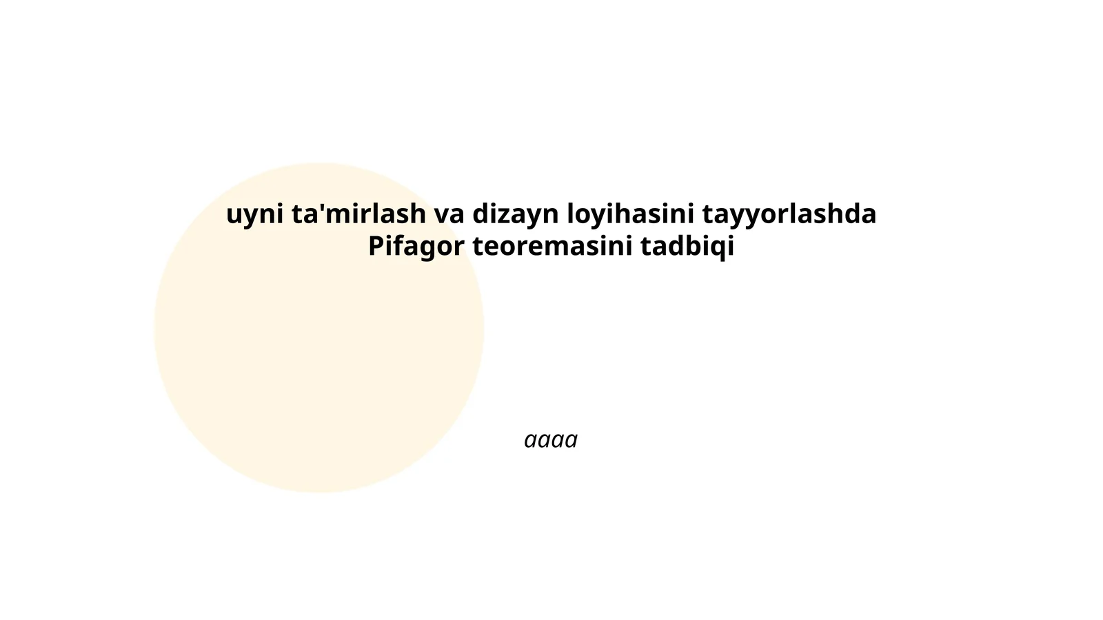 Pifagor teoremasi