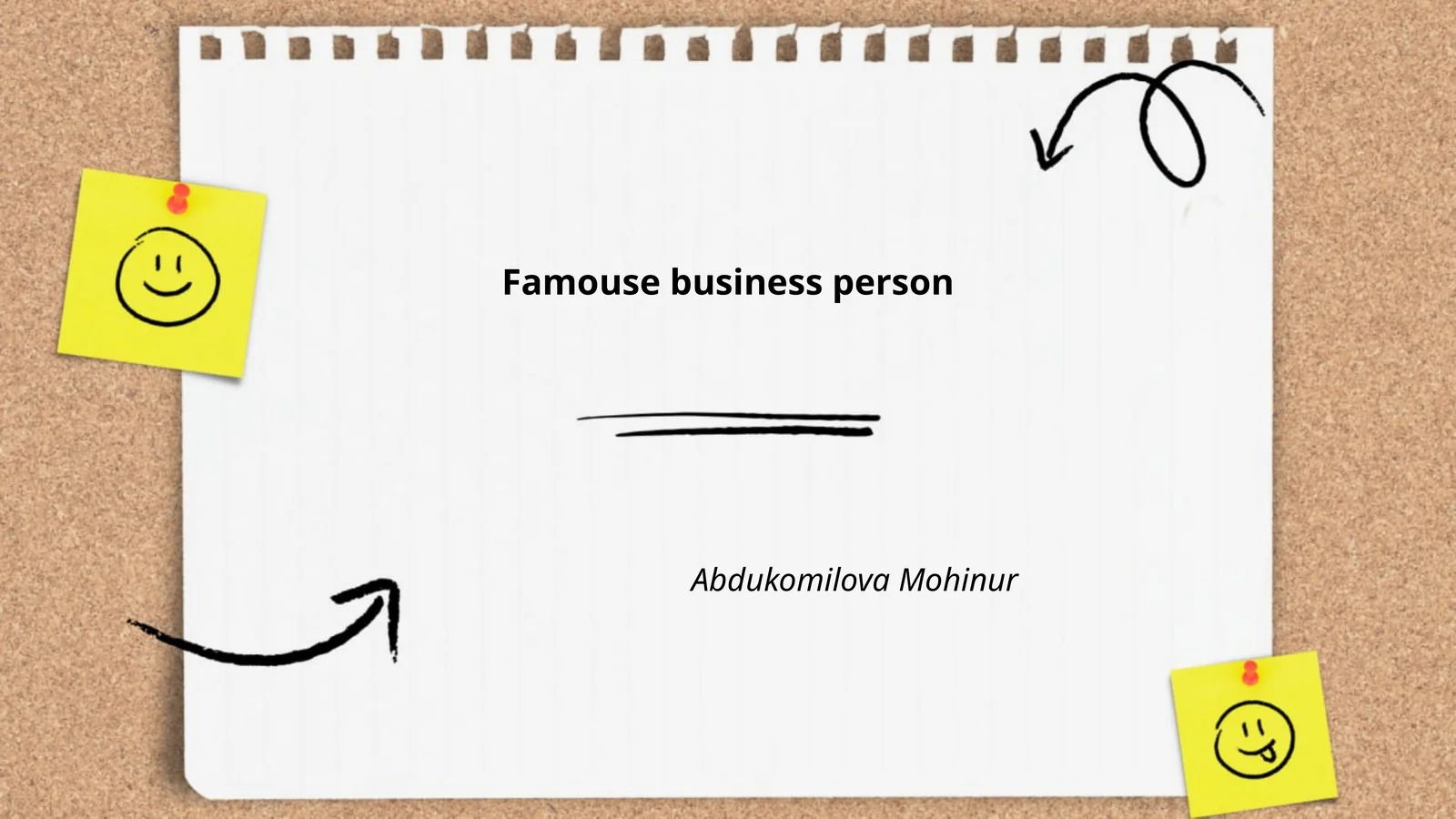 Biographies of Famous Business People