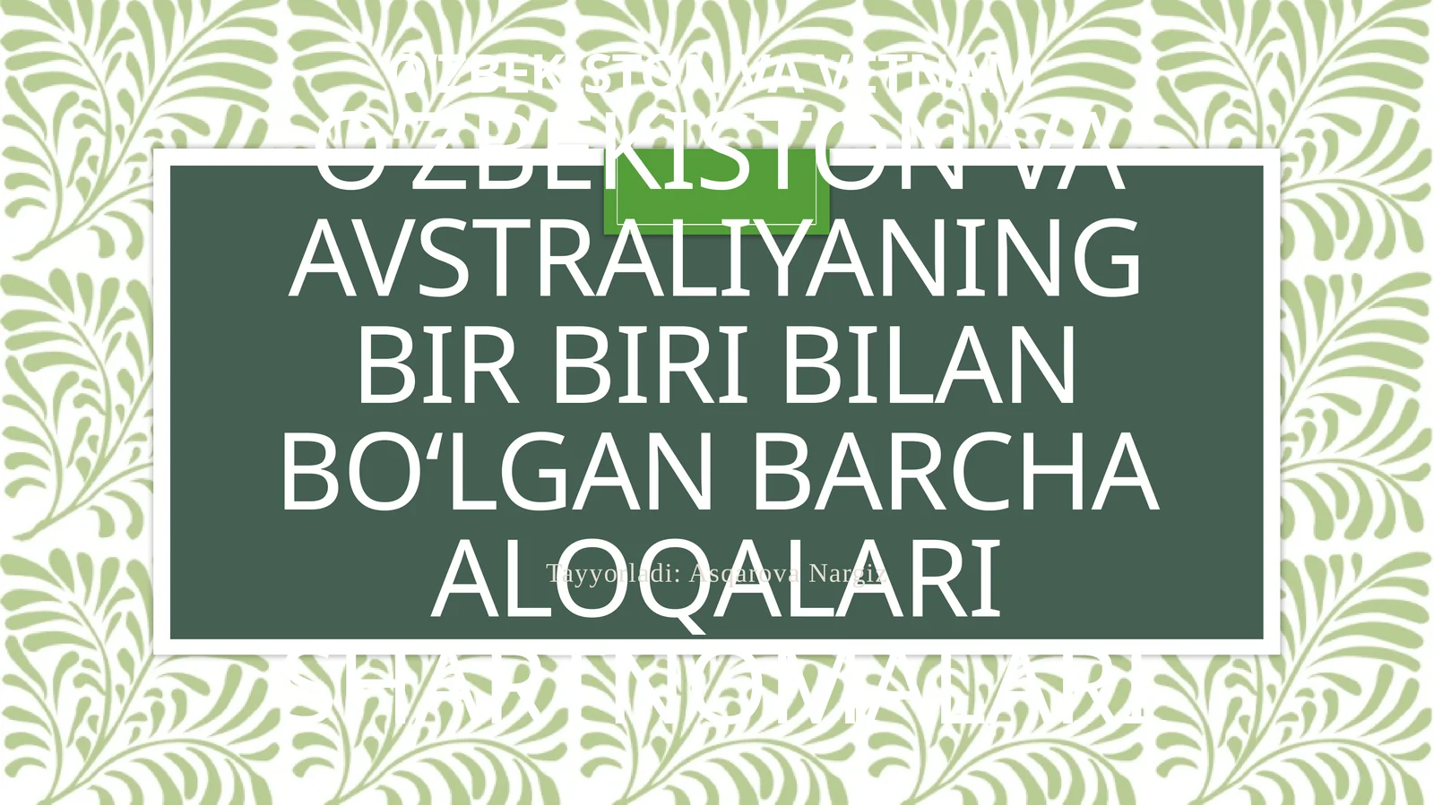 Oʻzbekiston va Vetnam