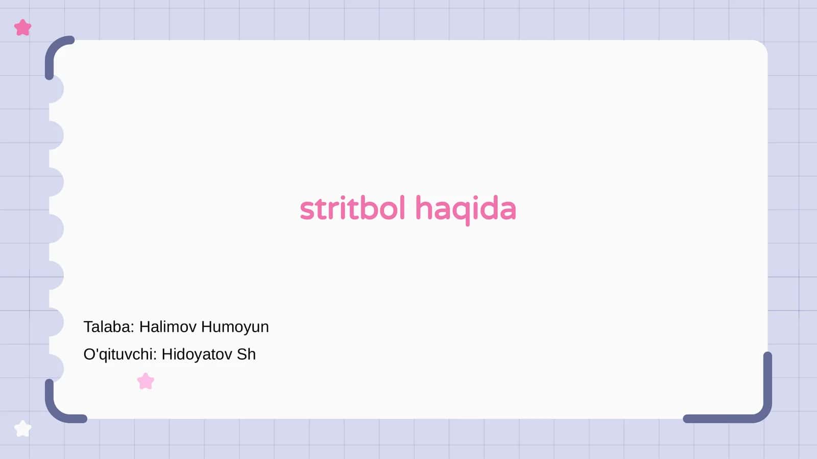 Stritbol