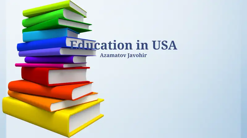 Education in USA