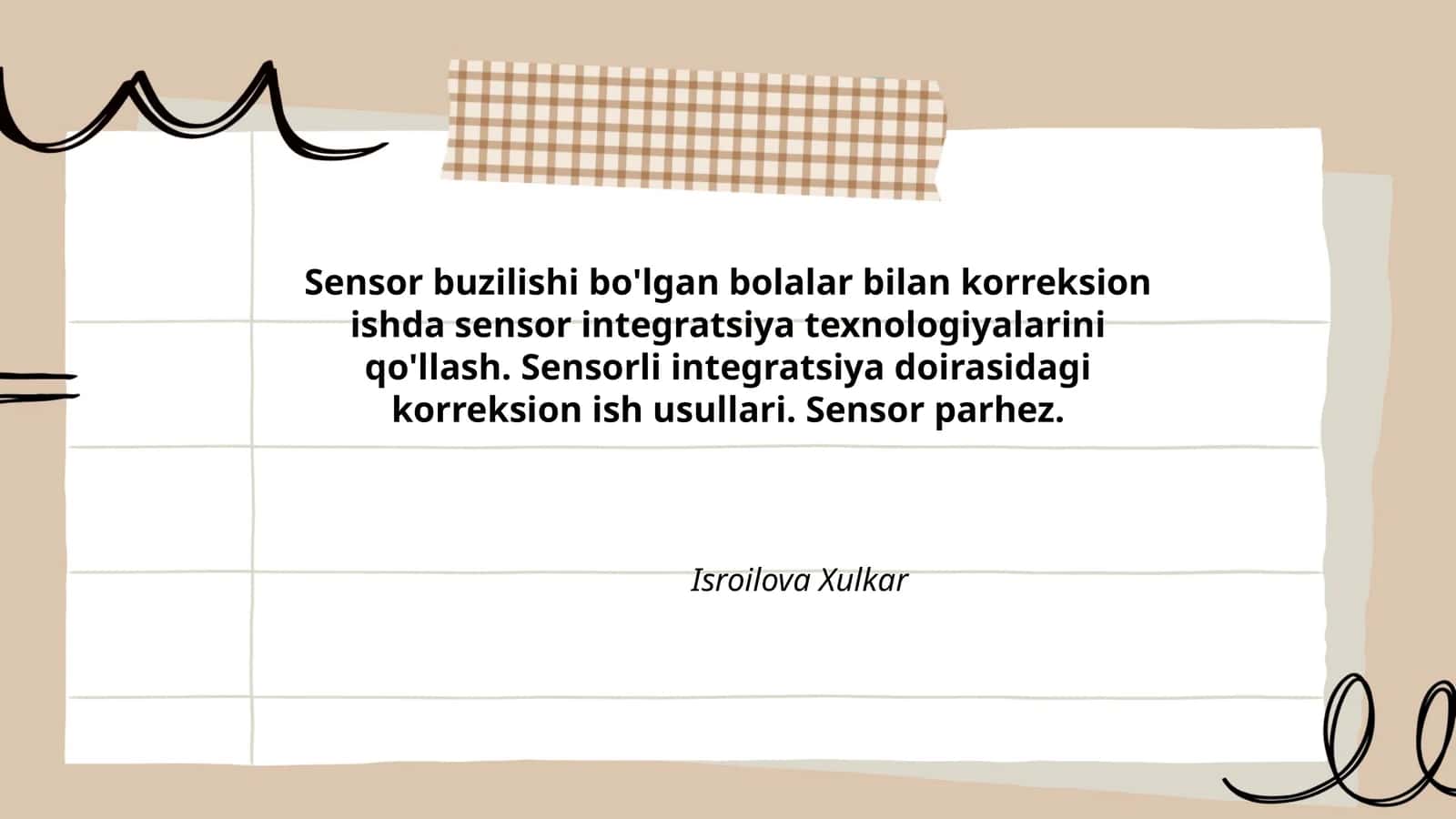 Sensor integratsiya texnologiyalari