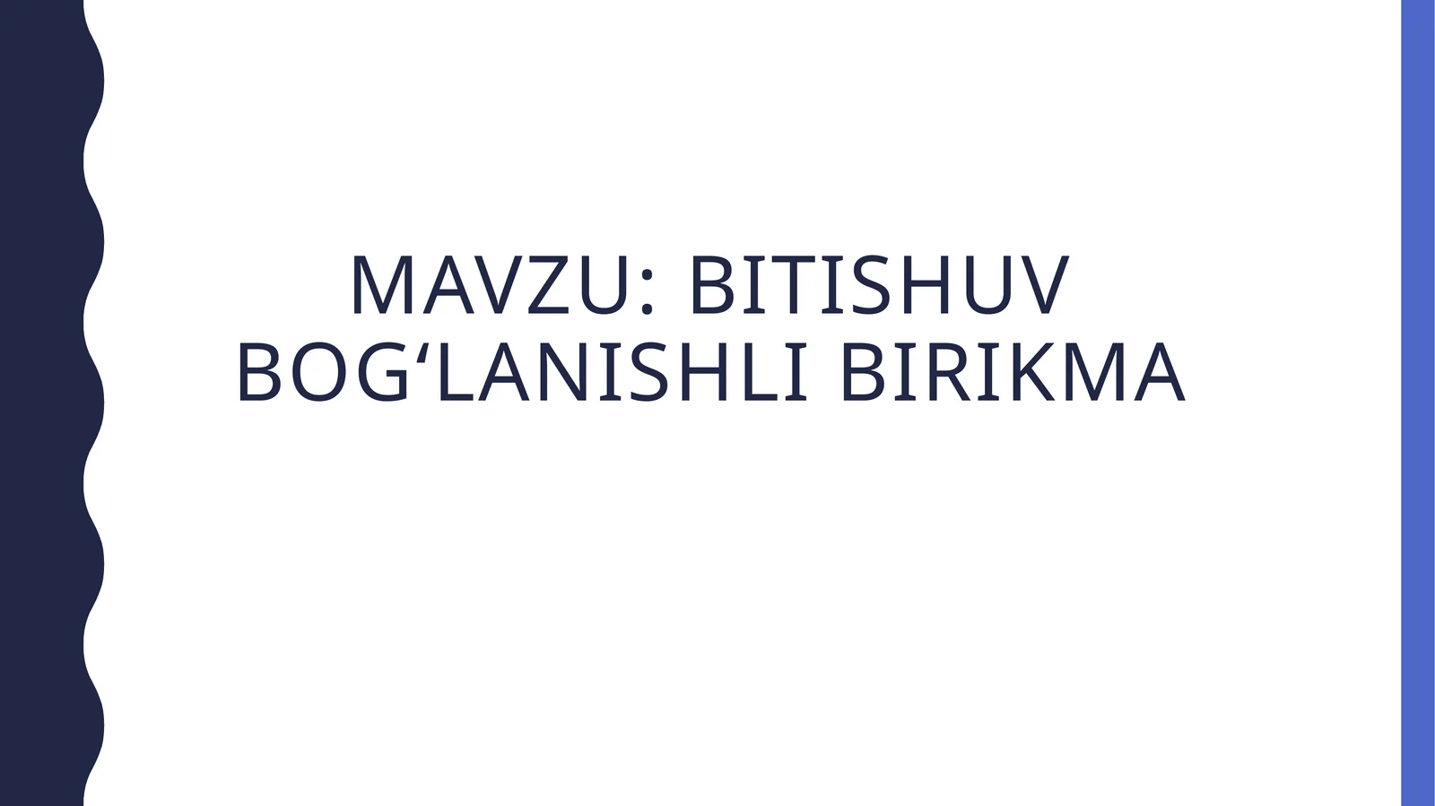 bitishuv bog‘lanishli birikma