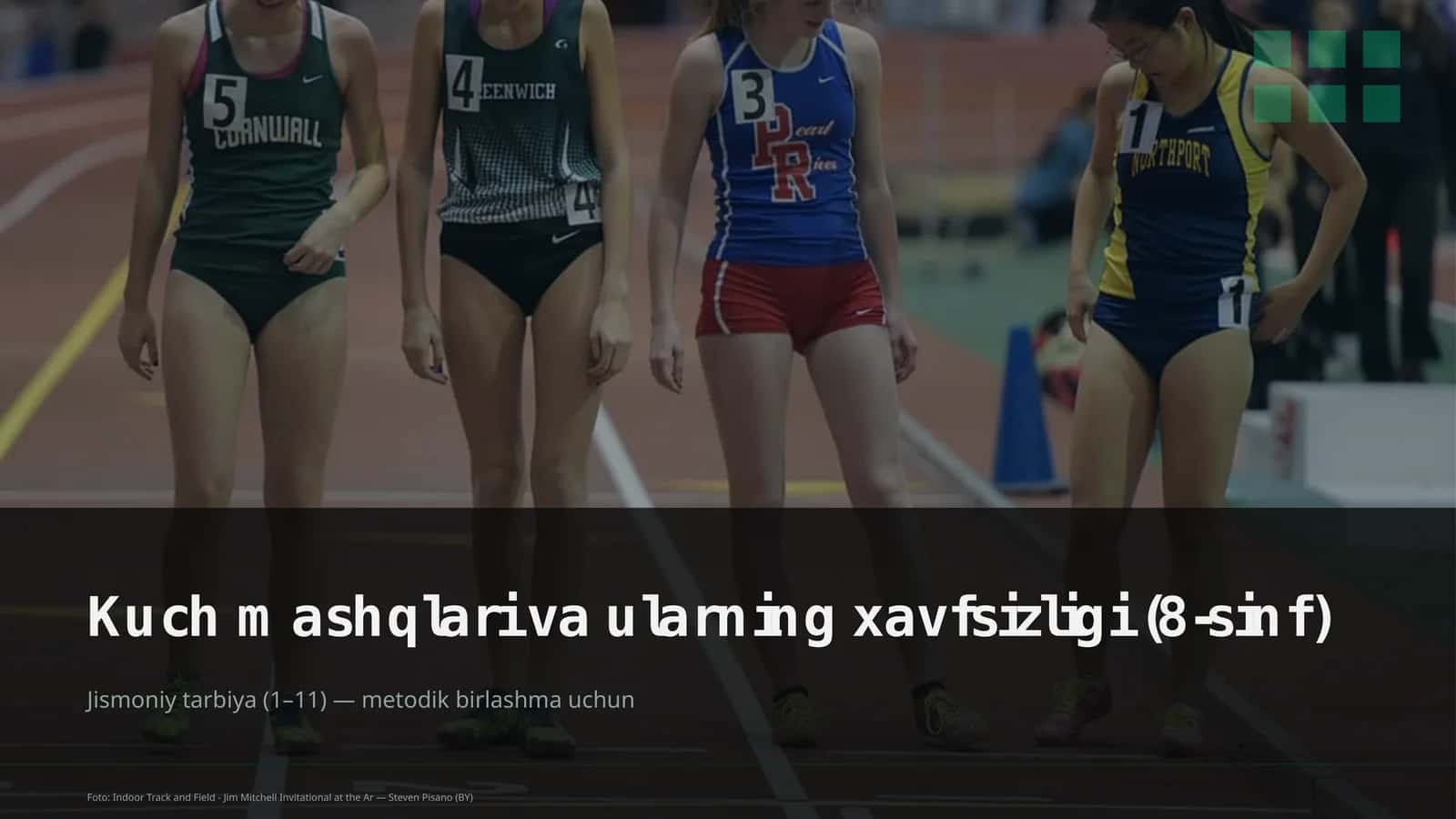 Kuch mashqlari va ularning xavfsizligi (8-sinf)