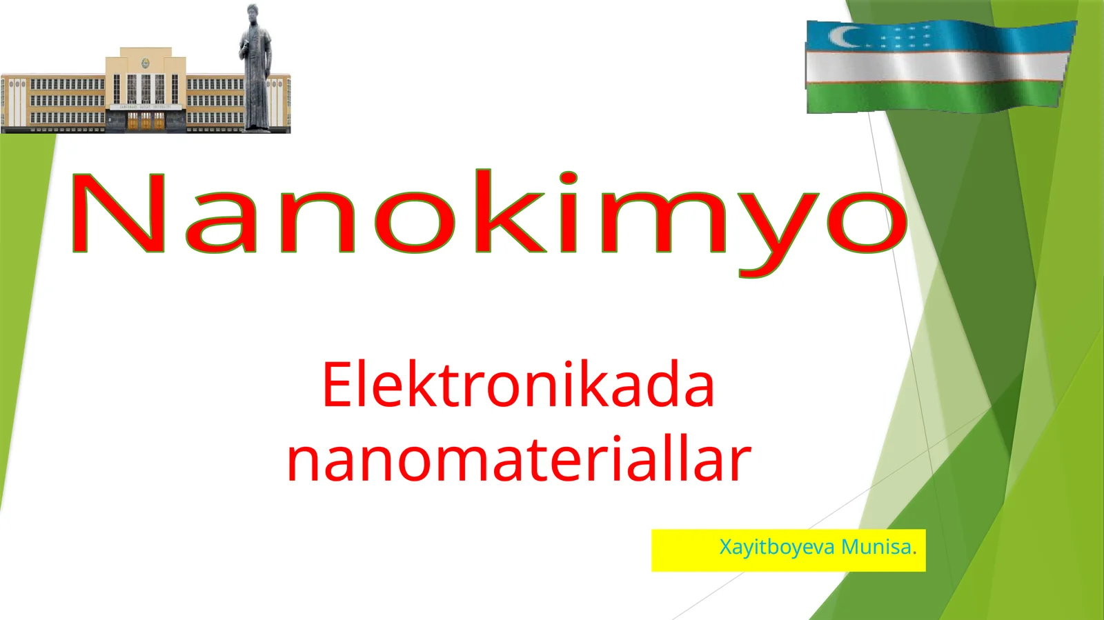 Nanomateriallar