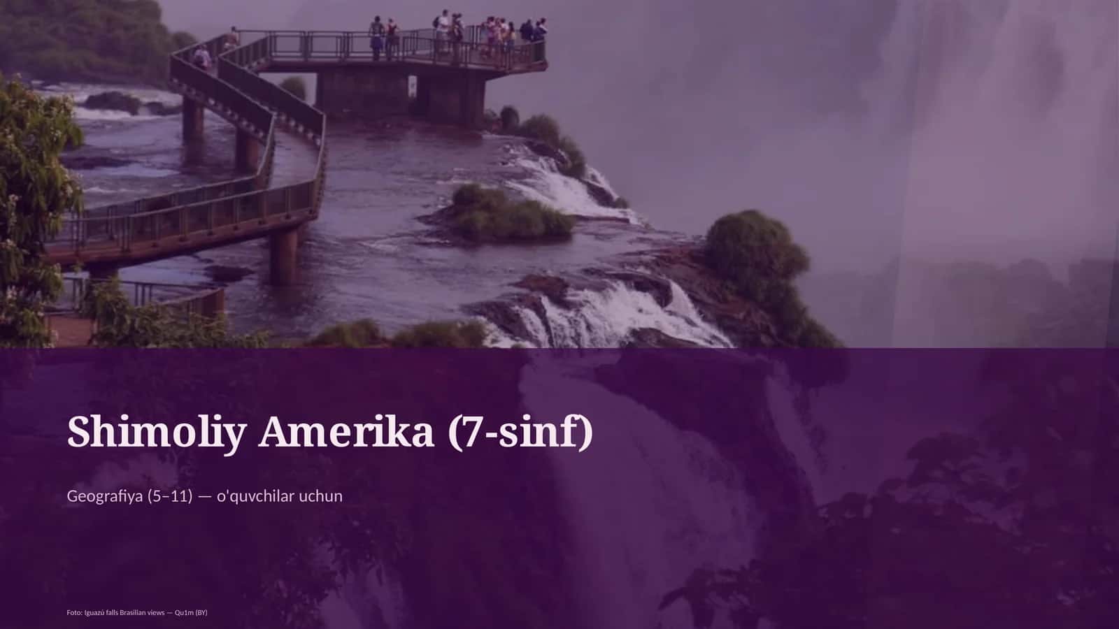 Shimoliy Amerika (7-sinf)