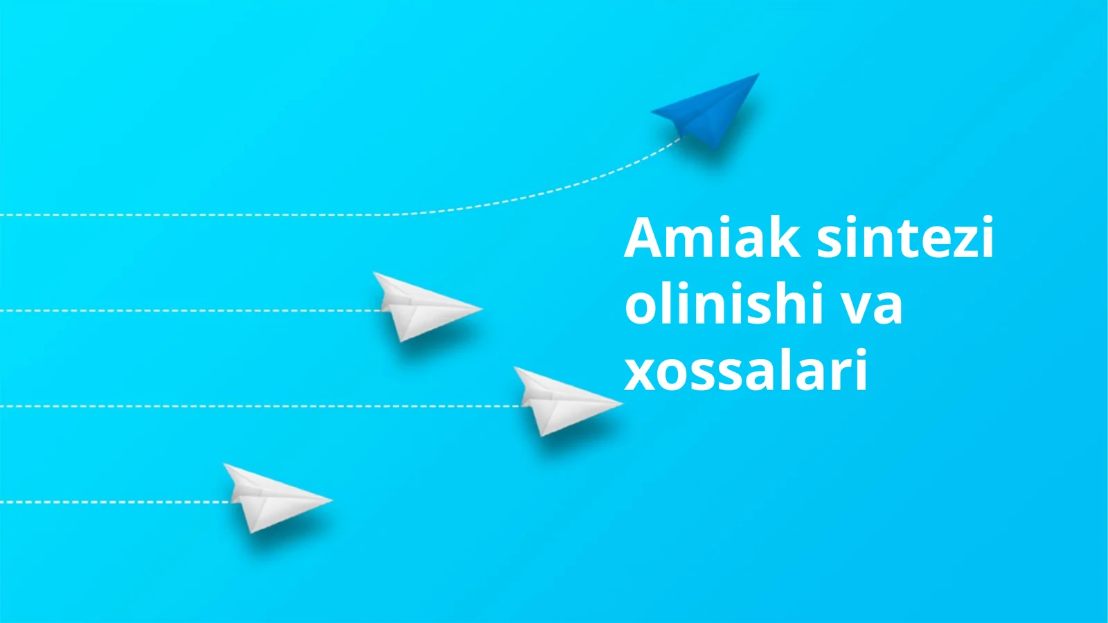 Amiak sintezi olinishi va xossalari