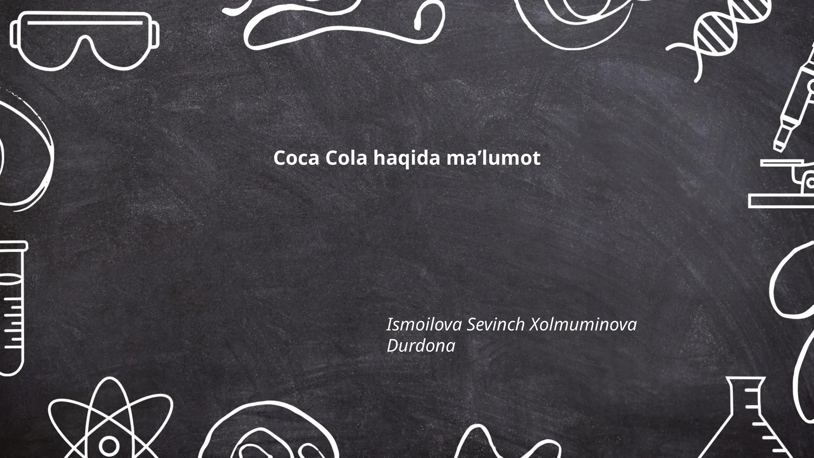 Coca Cola tarixi