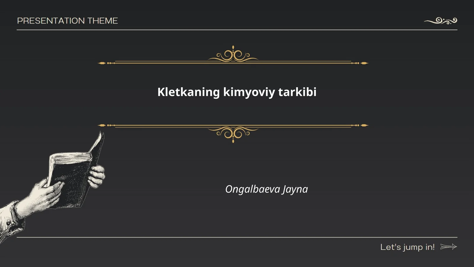Kletkaning kimyoviy tarkibi
