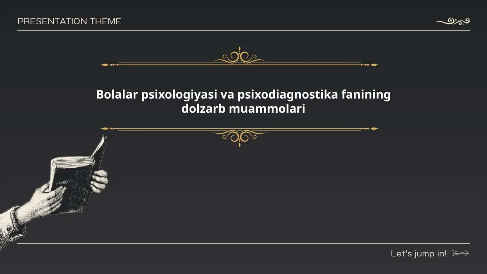 Bolalar psixologiyasi va psixodiagnostika fanining dolzarb muammolari