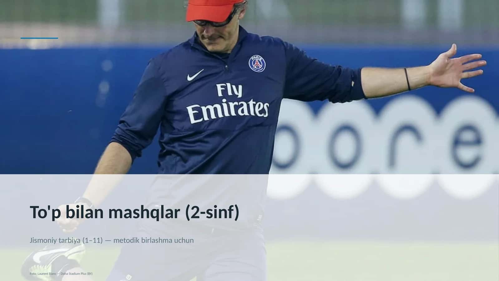 To'p bilan mashqlar (2-sinf)