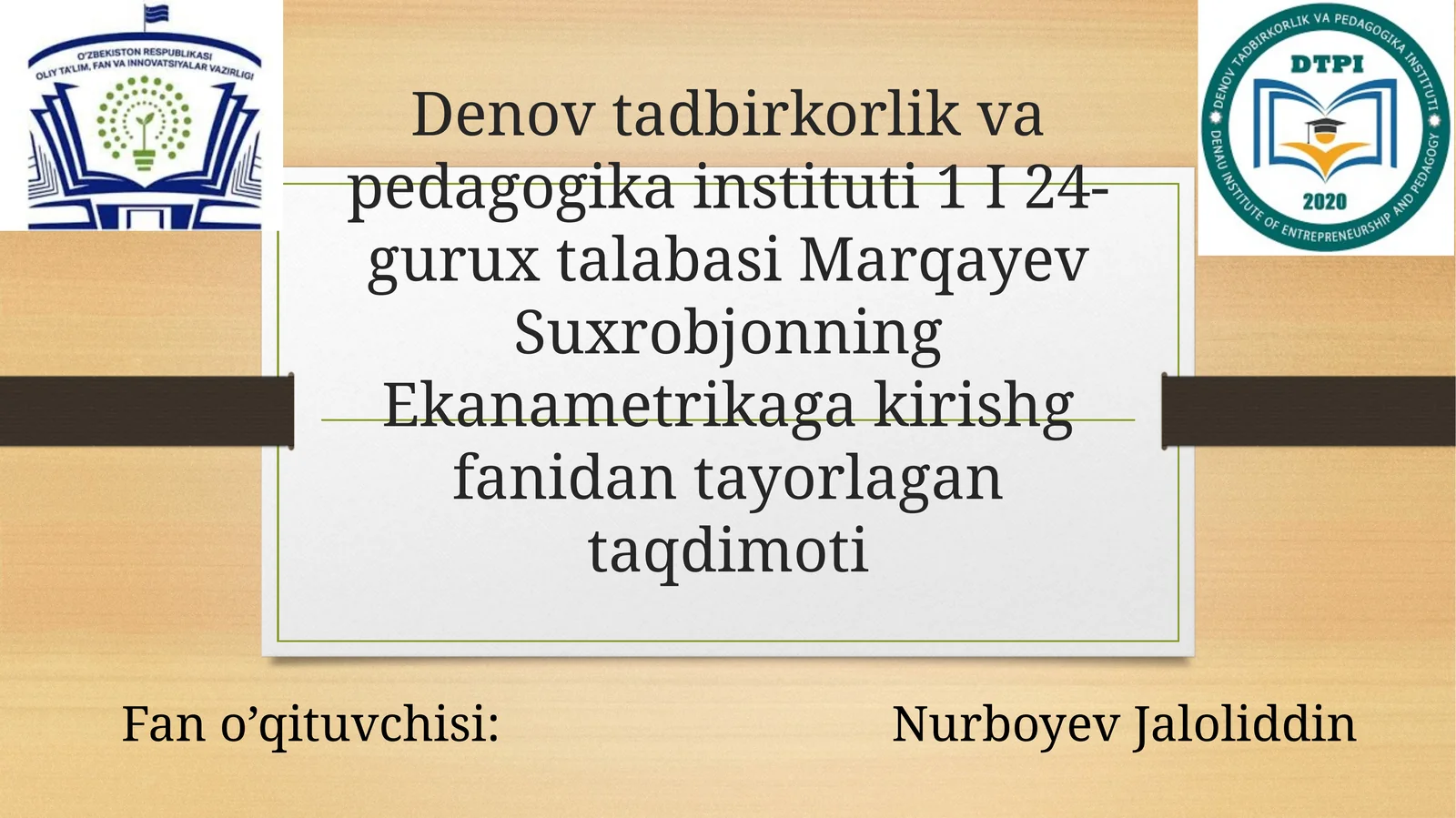 Statsionar va statsionar bo'lmagan vaqt qatorlari tushunchasi 🤔🤔