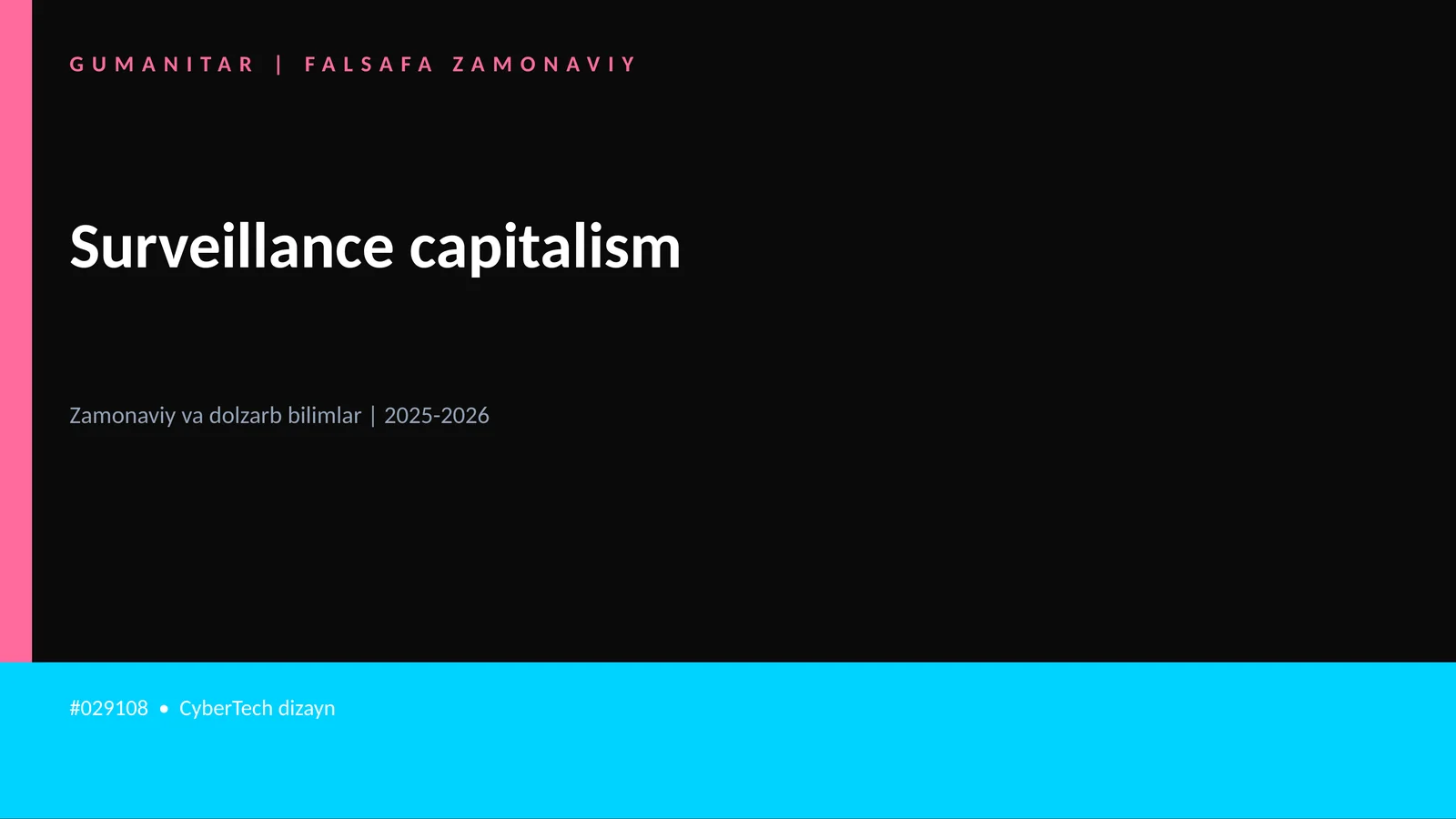 Surveillance capitalism