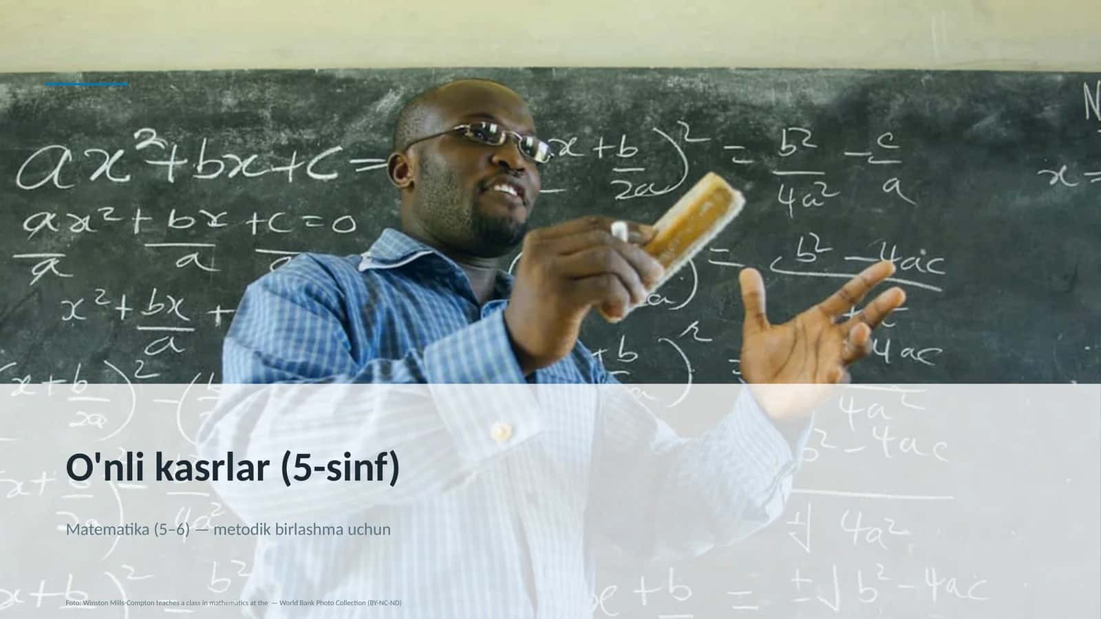 O'nli kasrlar (5-sinf)