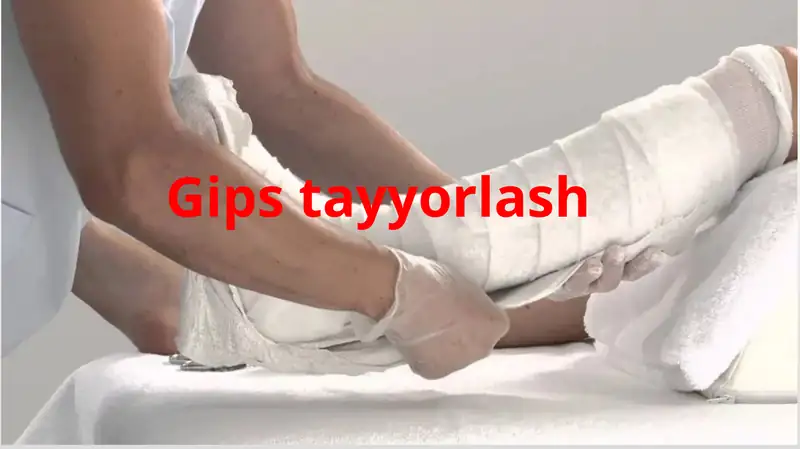 Gips tayyorlash