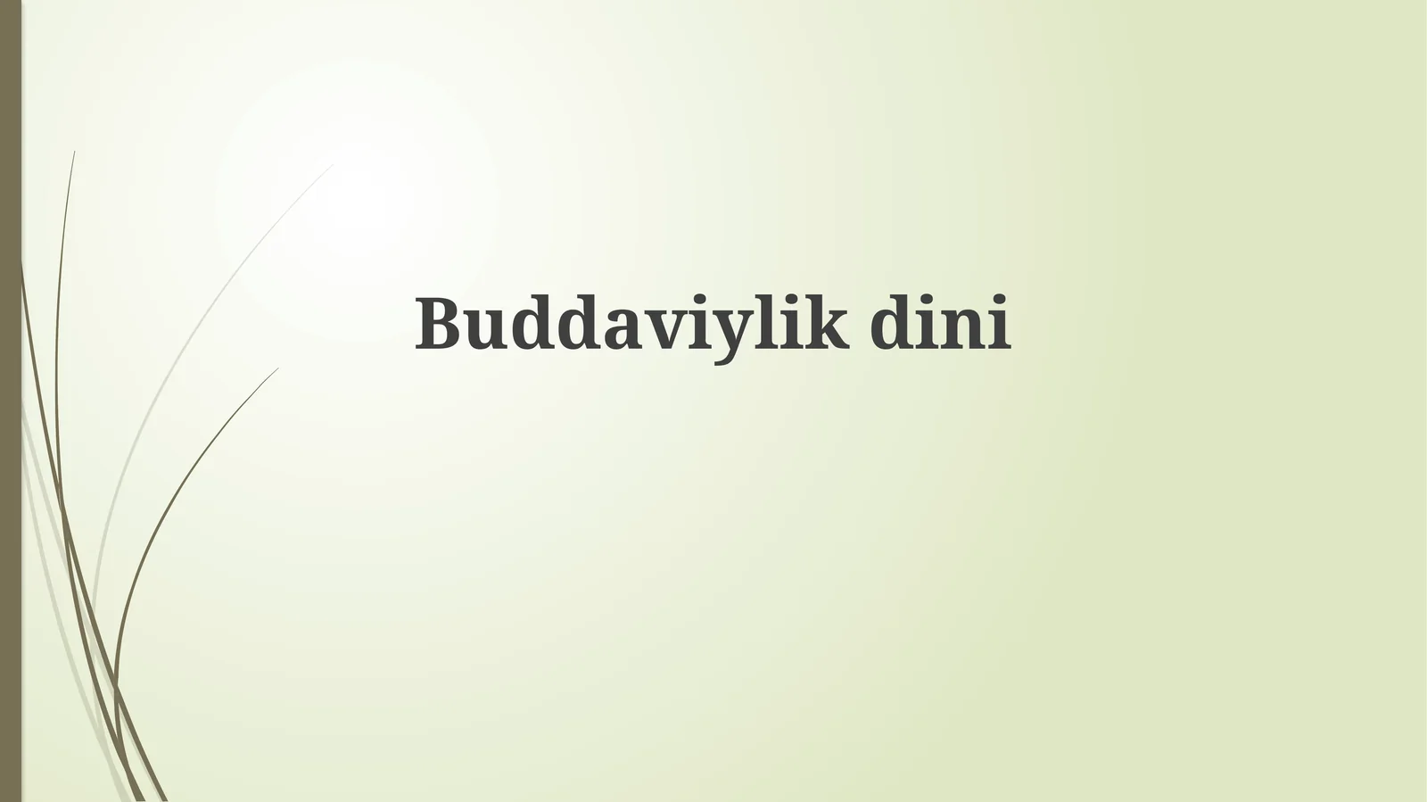 Buddaviylikdini