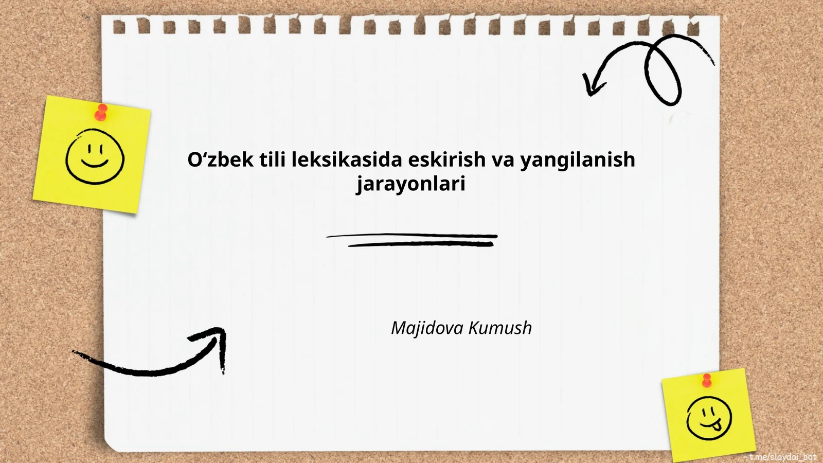 Oʻzbek tili leksikasida eskirish va yangilanish jarayonlari