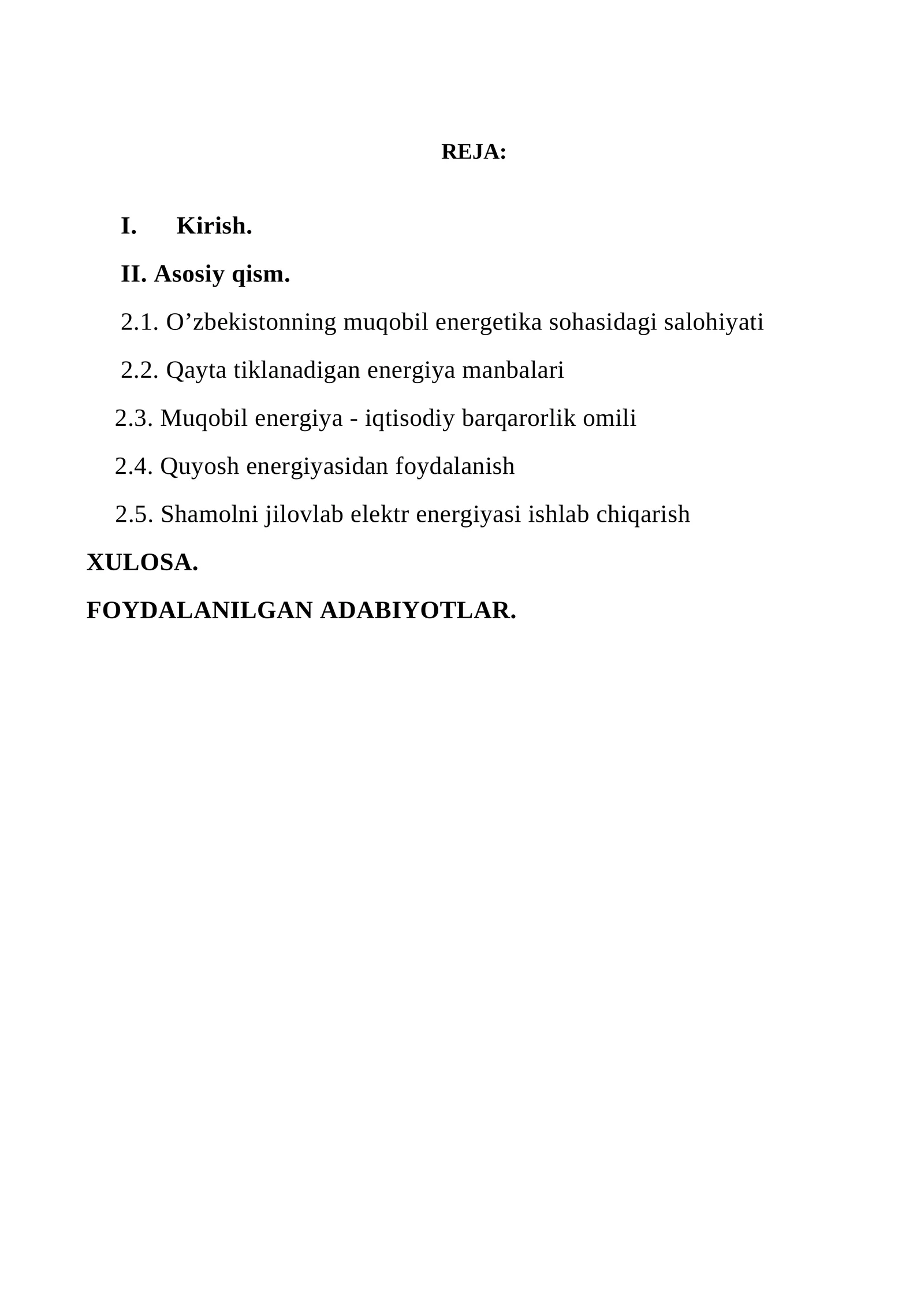Muqobil energiya manbalari