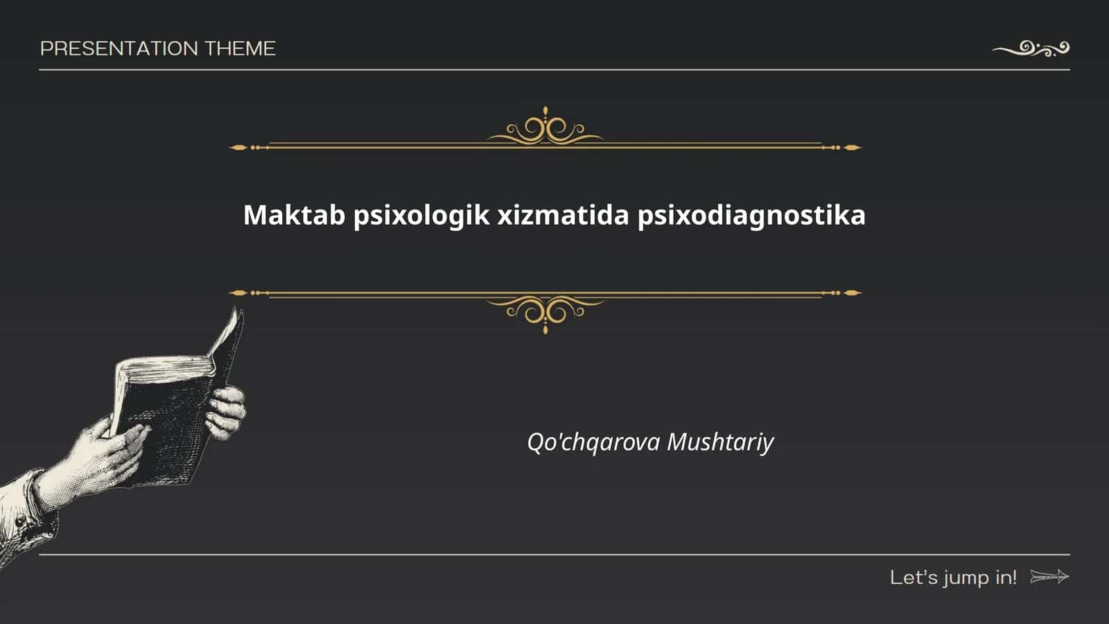 O'quvchilarni psixologik diagnostika qilish usullari