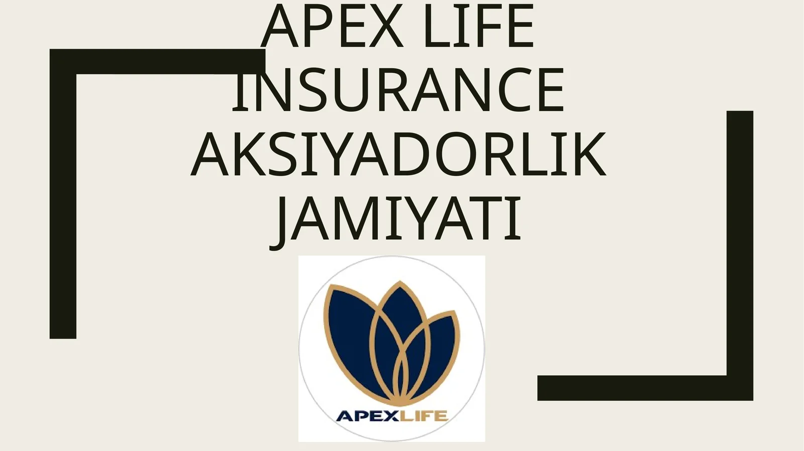 «Apex Life Insurance» AJ корхонаси асосий кўрсаткичлари