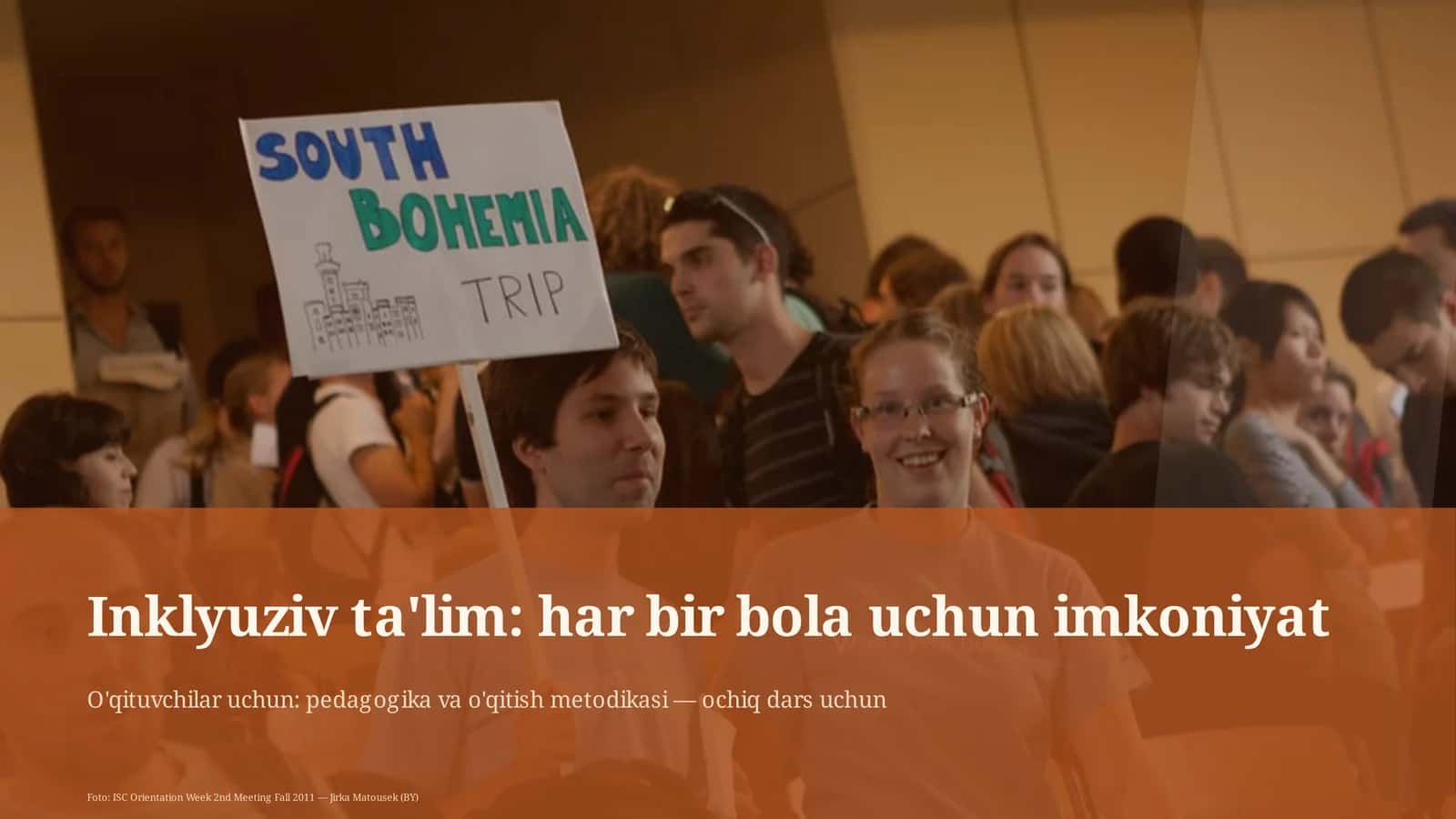 Inklyuziv ta'lim: har bir bola uchun imkoniyat
