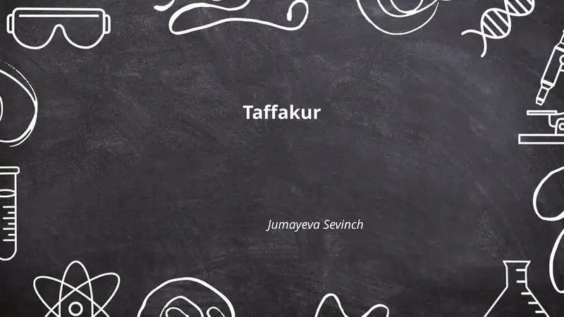 Taffakur
