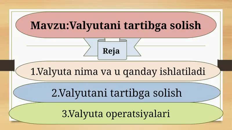 Valyutanitartibga solish