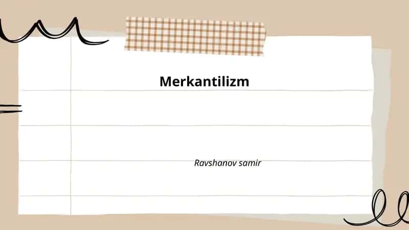 Merkantilizm
