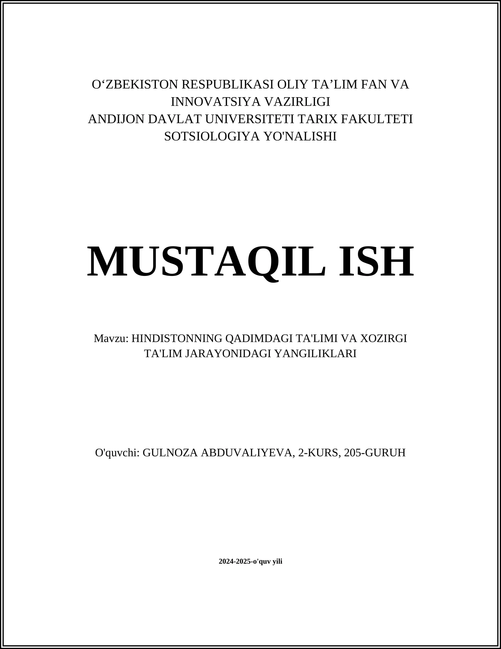 Qadimgi Hindistonda gurukula tizimi