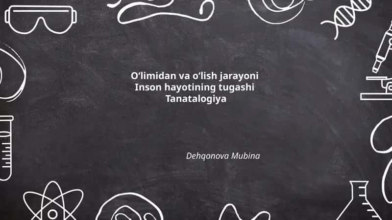 Tanatalogiya