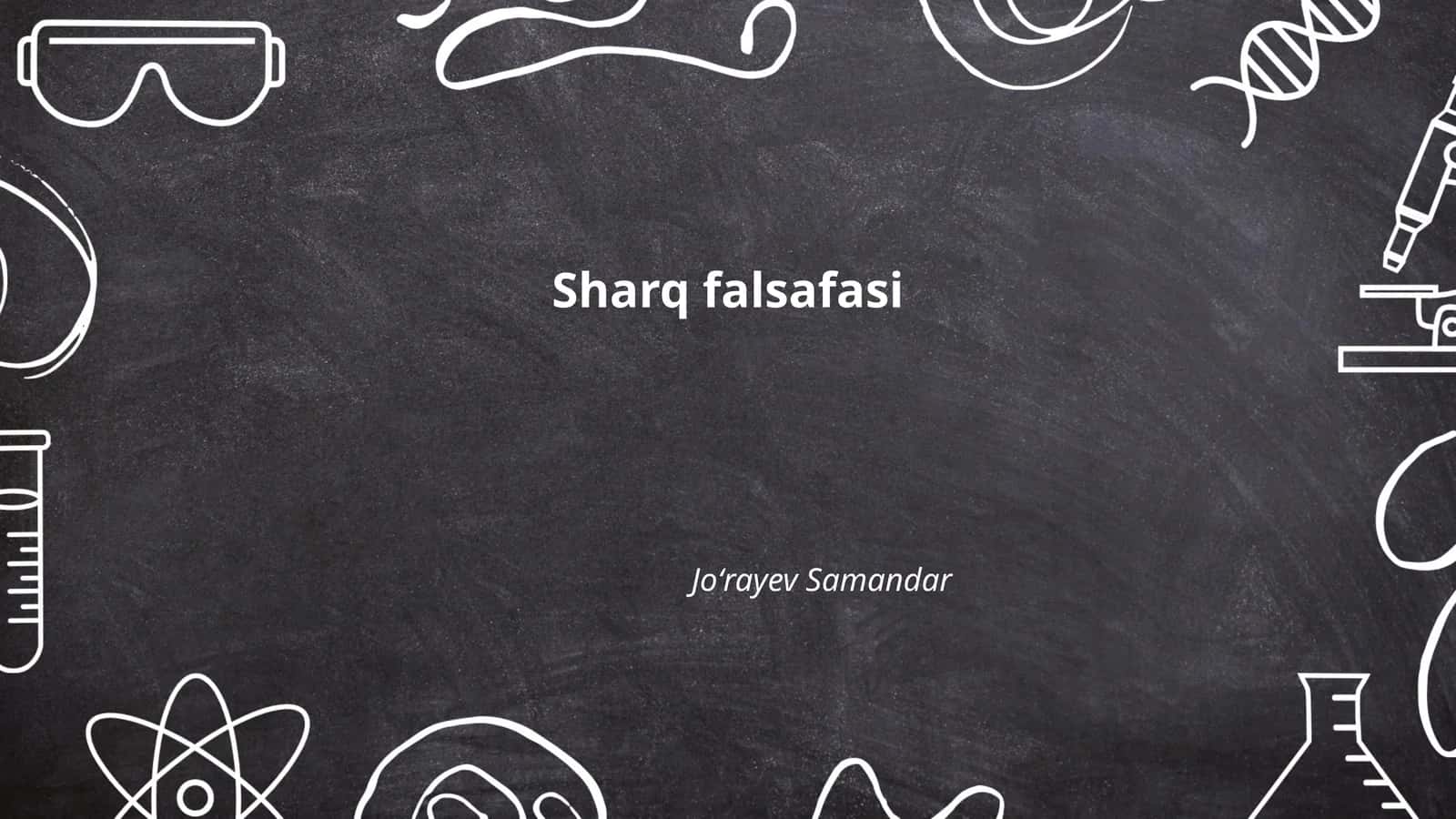 Sharq falsafasi