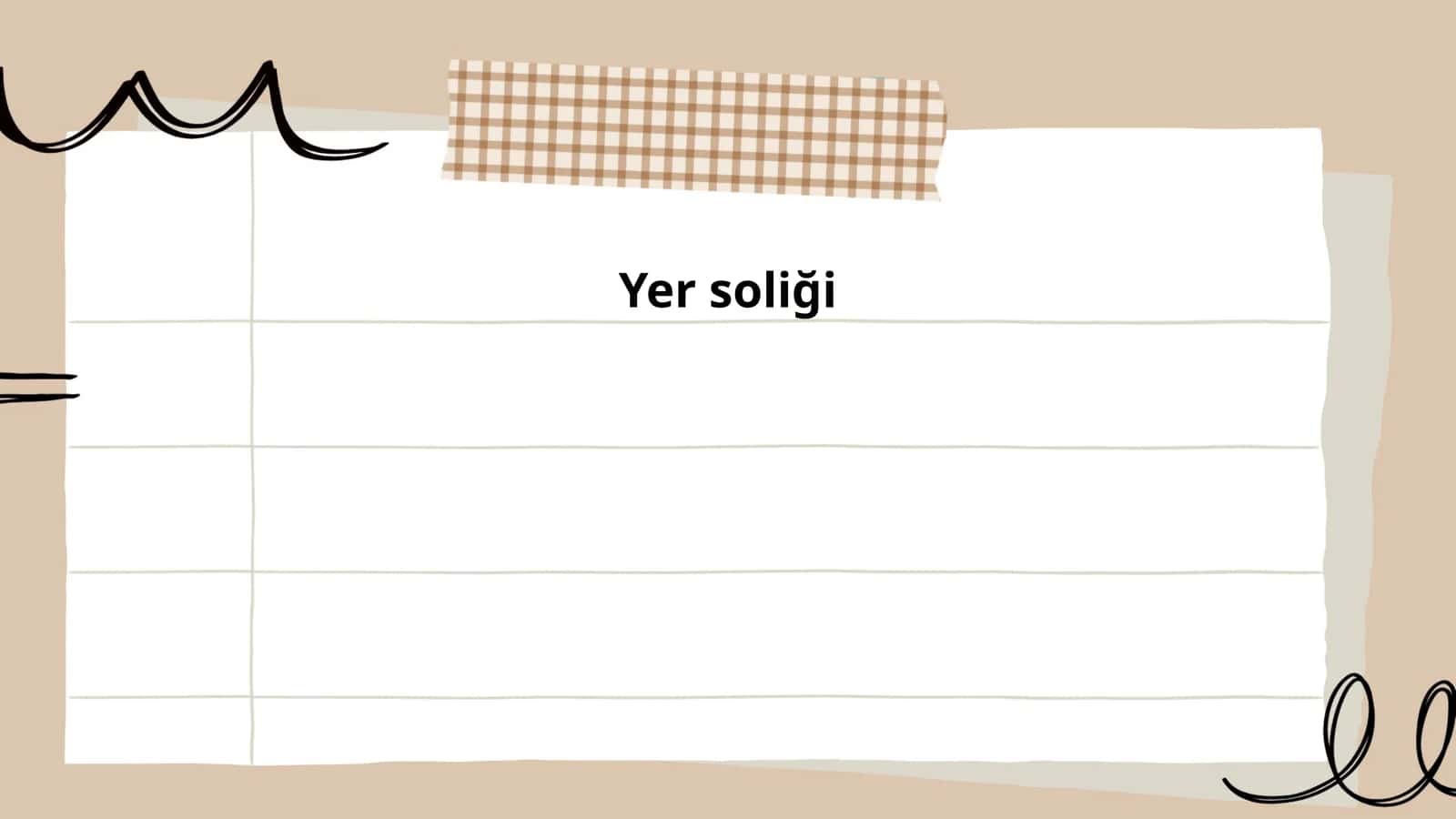 Yer soliği