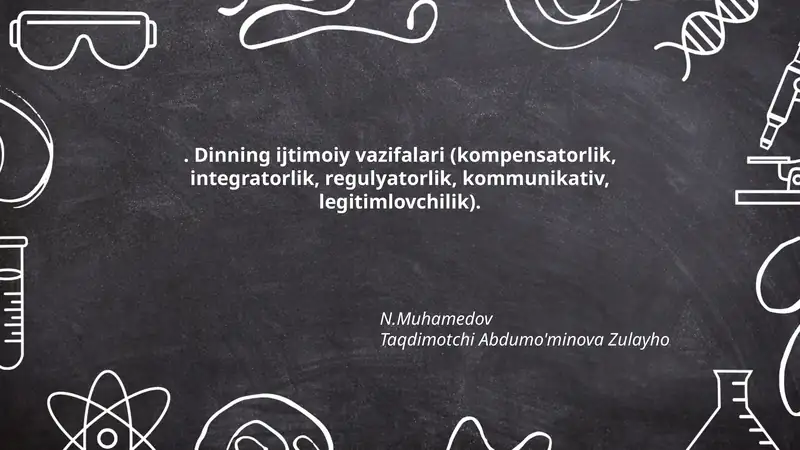 Ovqatlanishning ijtimoiy vazifalari va uning roli