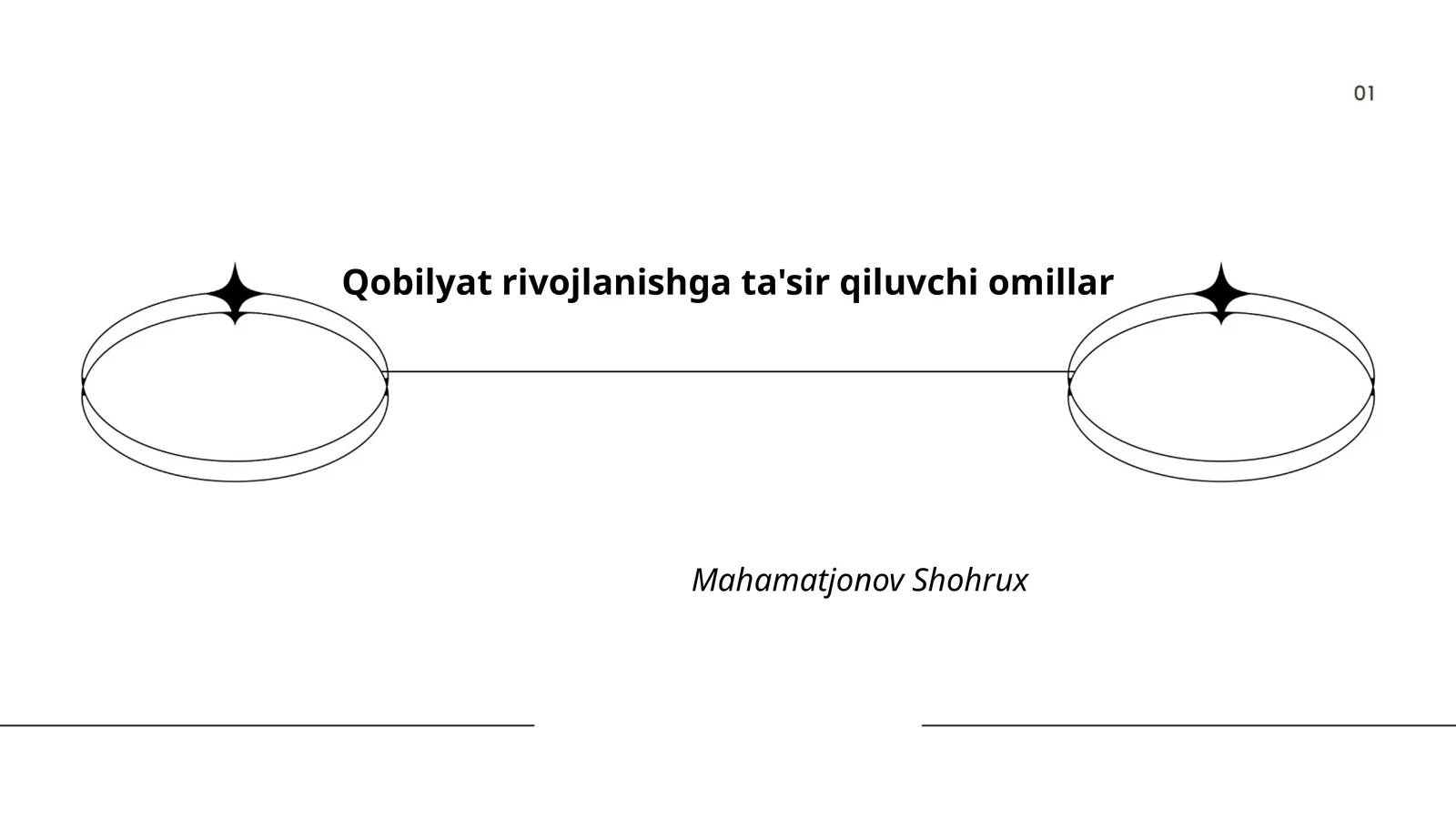 Qobilyat rivojlanishga ta'sir qiluvchi omillar