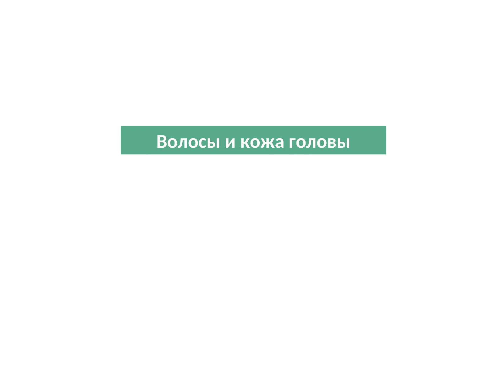Волосы и кожа головы