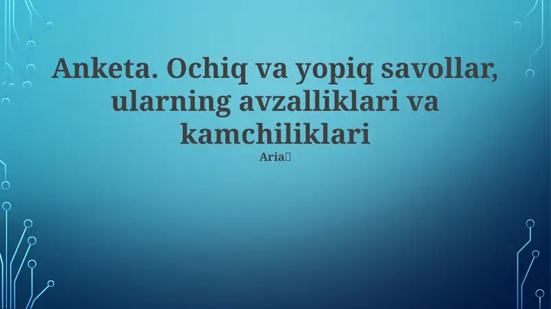 Anketa