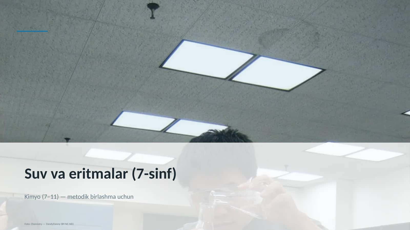 Suv va eritmalar (7-sinf)