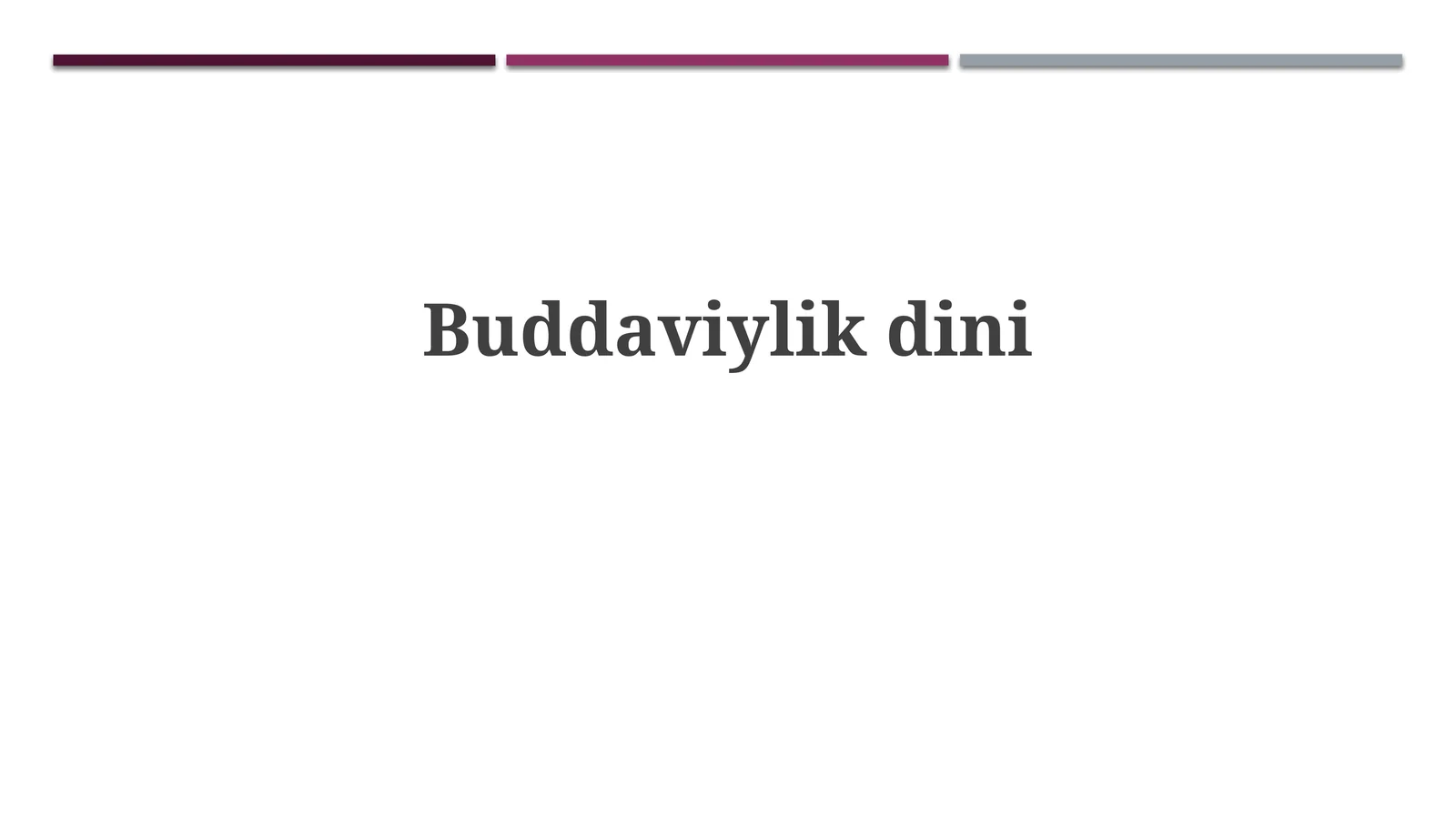 Buddaviylikdini
