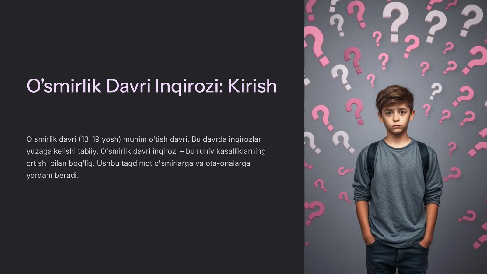 O'smirlik Davri Inqirozi