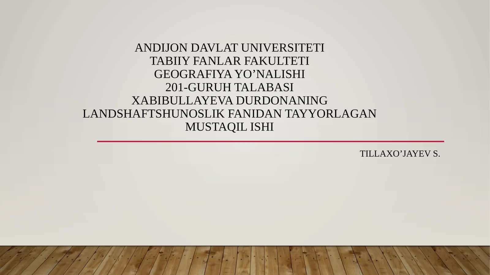 Yirikmasshtabli landshaft kartalari tuzishningasosiy xususiyatlari