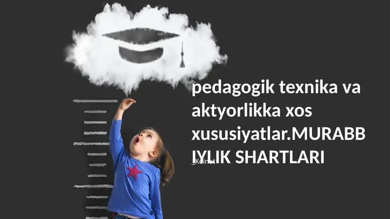 Murabbiylik shartlari