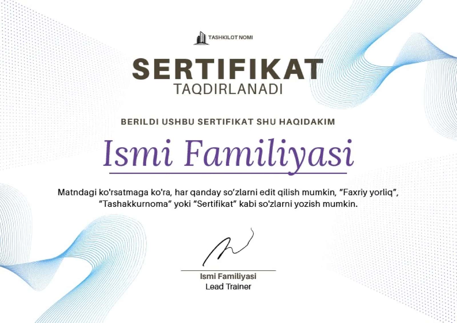 SERTIFIKAT TAQDIRLANADI