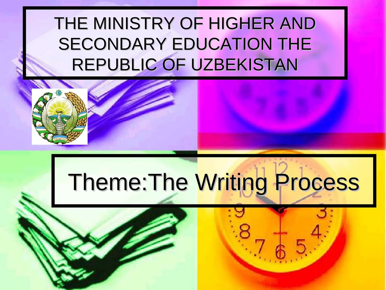 Stages of the Writing Process