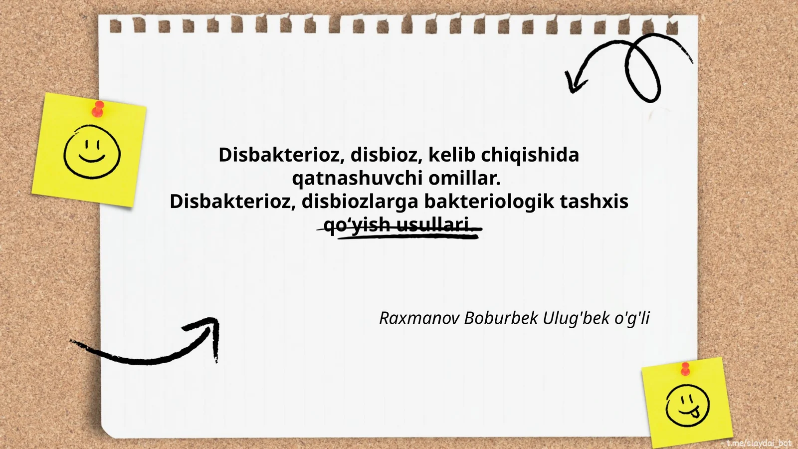 Disbakterioz va disbioz