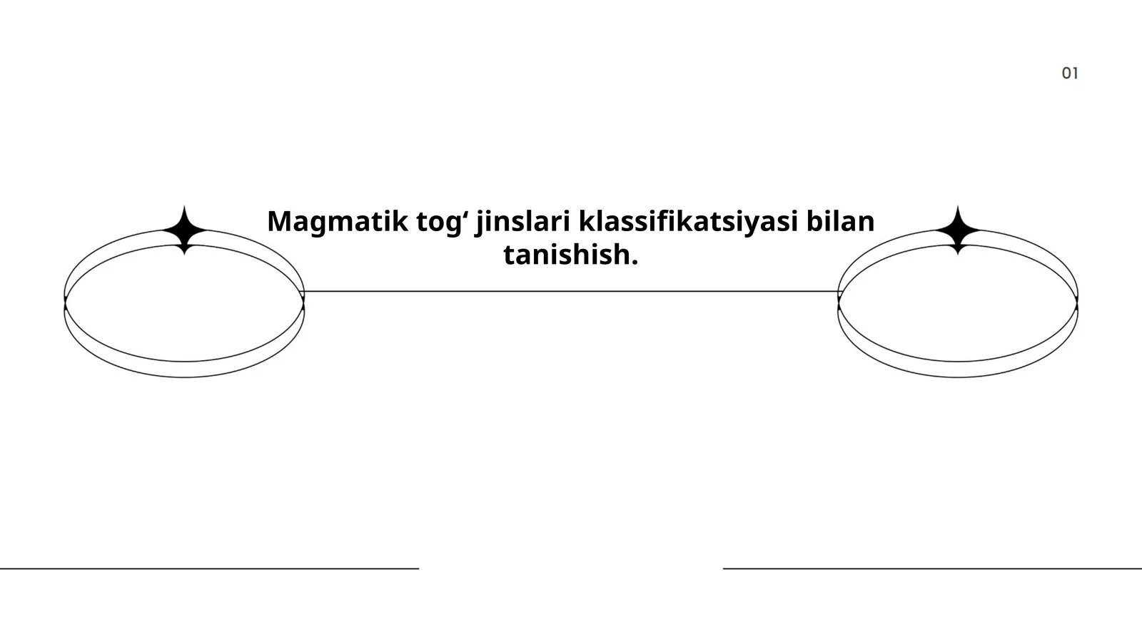 Magmatik togʻ jinslari klassifikatsiyasi bilan tanishish