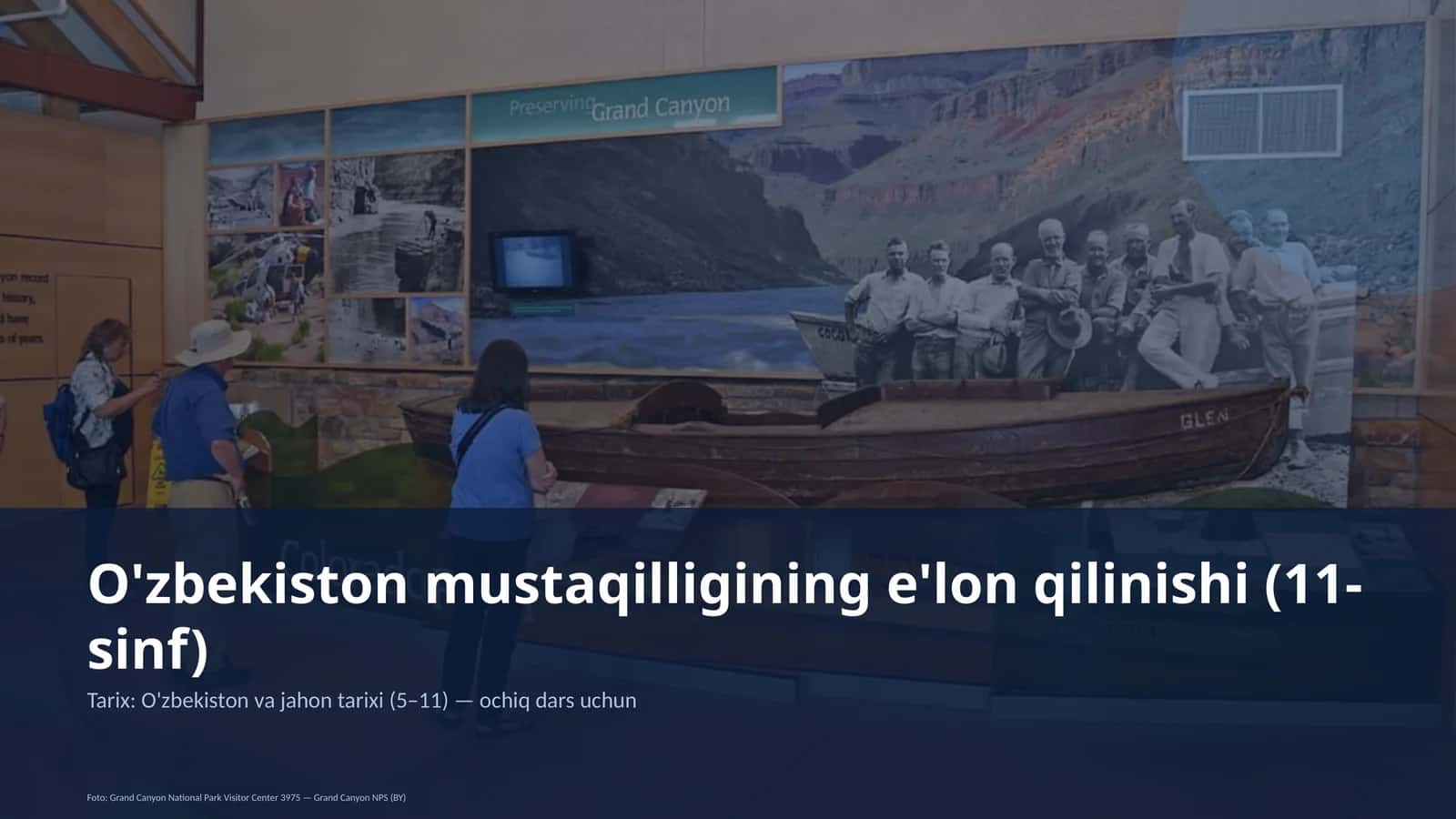 O'zbekiston mustaqilligining e'lon qilinishi (11-sinf)
