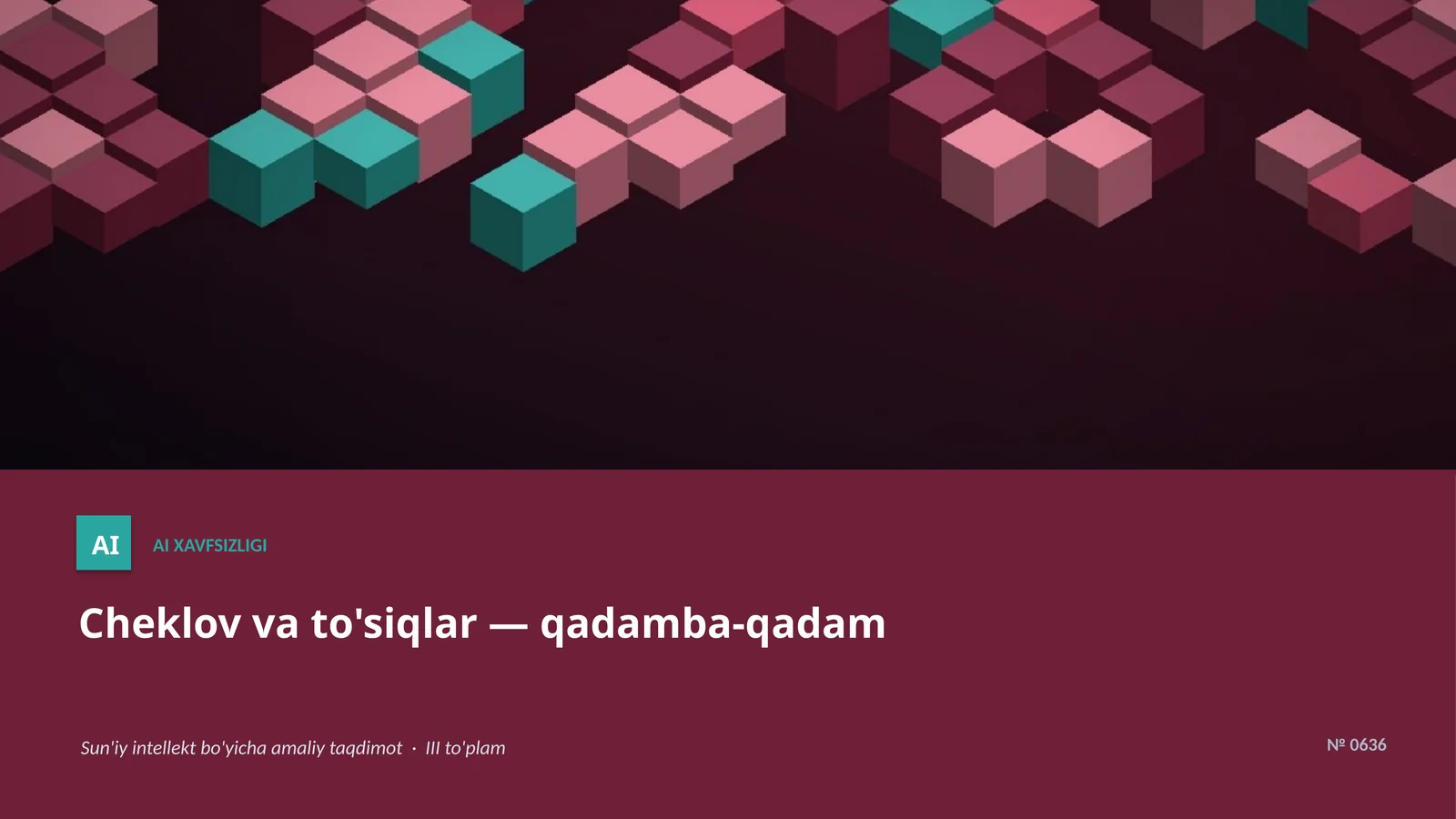 AI XAVFSIZLIGI